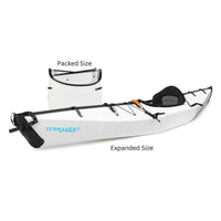 K1 Folding Portable Kayak - White