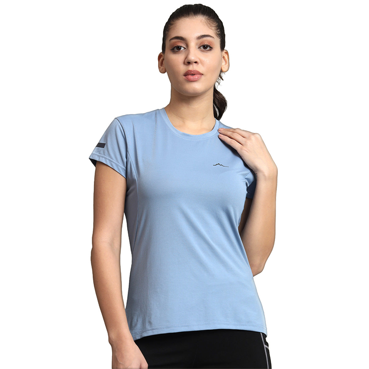 Women's Ultralight Athletic Half Sleeves T-Shirt - Dusk Blue