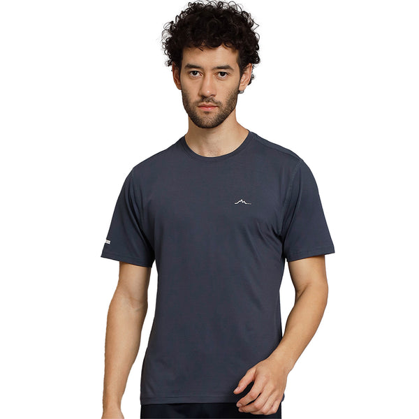 Men's Ultralight Athletic Half Sleeves T-Shirt - Metallic Gray - OutdoorTravelGear.com
