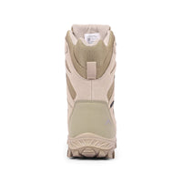 Men Waterproof High-Top Hiking Shoes with Cushioned Comfort | WH1108 - Beige - OutdoorTravelGear.com