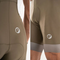 Mens Cycling - Ultralight Bib Shorts - Catapult - Moss - OutdoorTravelGear.com