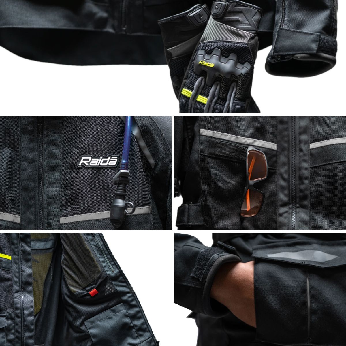 Rover Riding Jacket with Armours - Grey