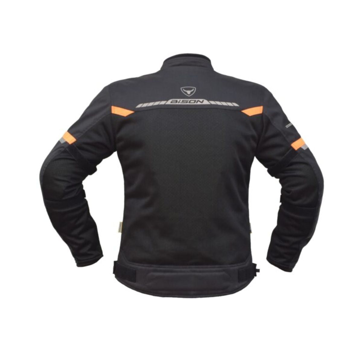 Comet Motorcycle Riding Jacket - Black + Orange - OutdoorTravelGear.com