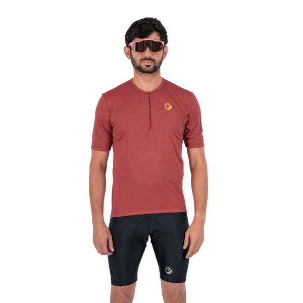 Unisex Cycling T-Shirt | Cruise - Apricot - OutdoorTravelGear.com