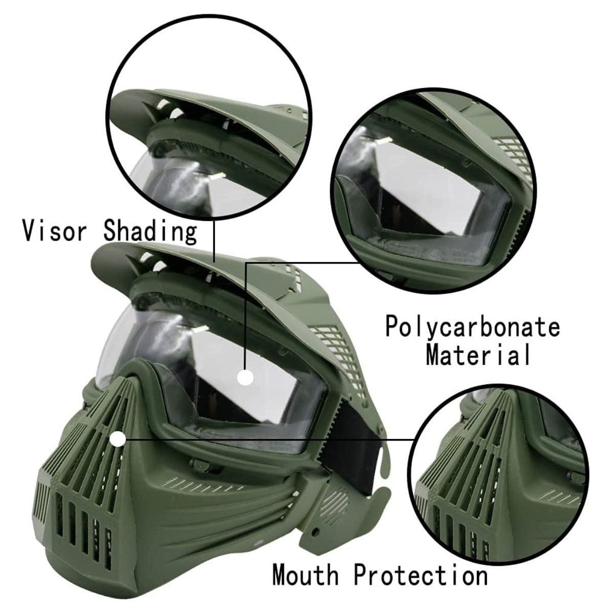 Tactical Game Mask - 44MA07 - Archery Equipment