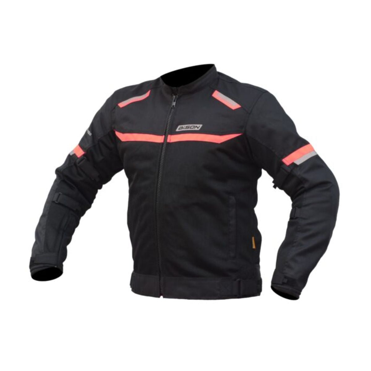 Comet Motorcycle Riding Jacket - Black + Red - OutdoorTravelGear.com