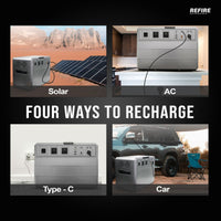 Alpha 2000X - Compact Portable Power Station - 2000W | 2304Wh - OutdoorTravelGear.com