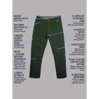 Men's Nomadic Multi-Function Pants - Jungle Green 3