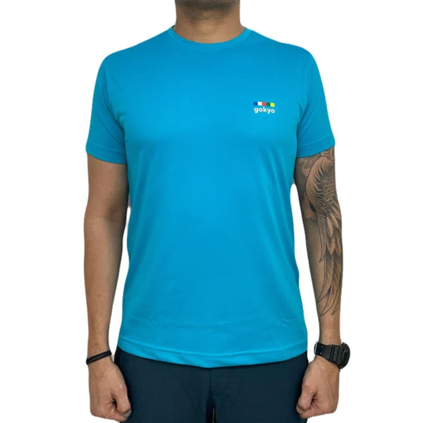 Kalimpong Activewear DryFit T-shirt - Half Sleeves - Blue 1
