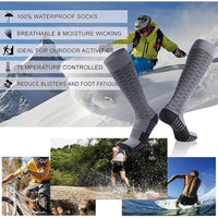 Waterproof Breathable Knee High Socks - X144 - Unisex - OutdoorTravelGear.com