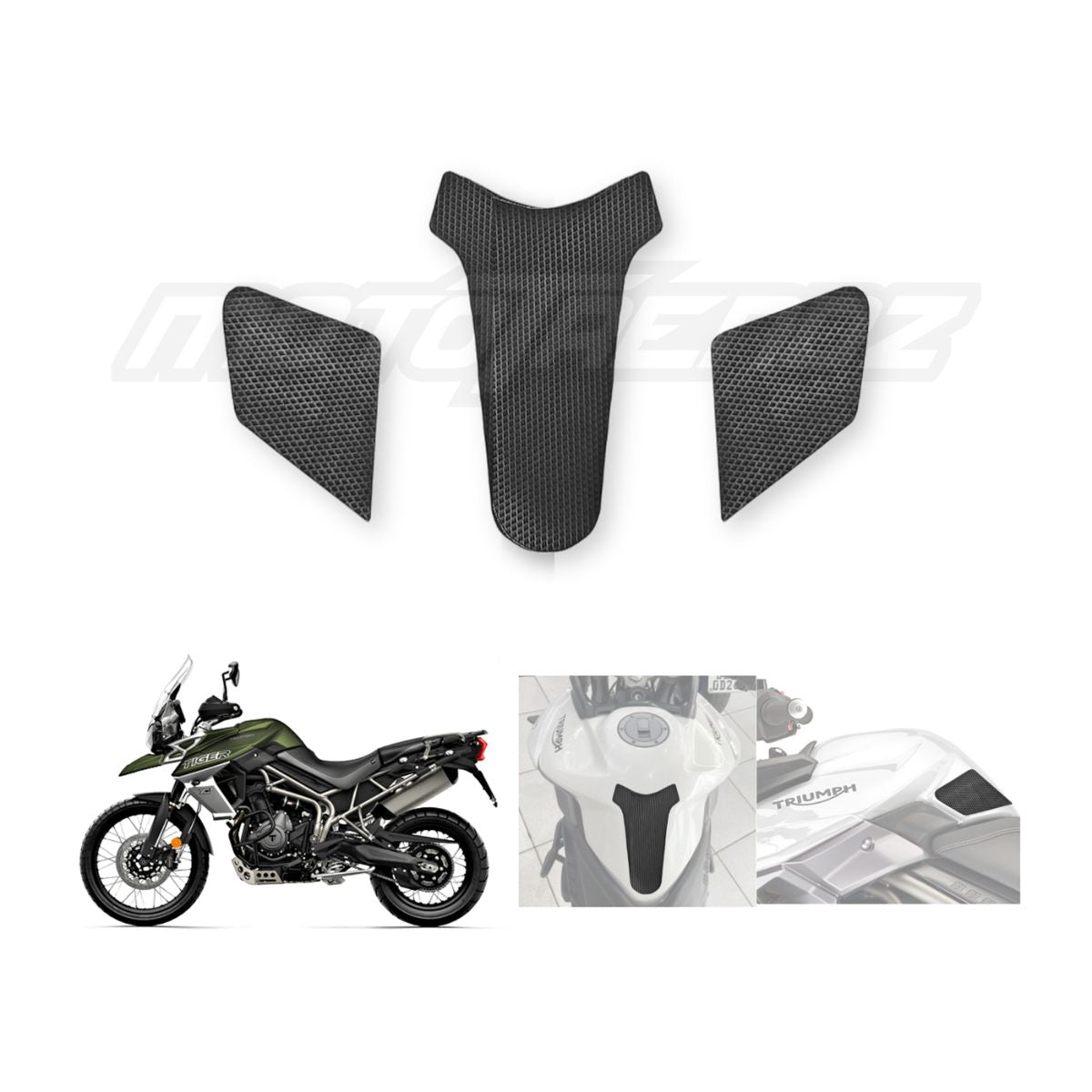 Traction Pads for Triumph Tiger 800