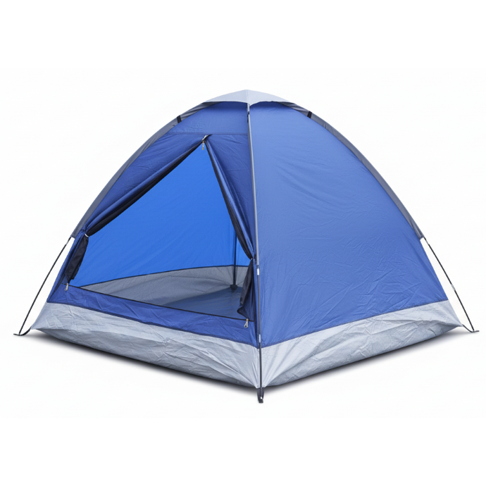 2-Person Camping Tent | Water Resistant |UV Protection & Wind ready | ET1102 - Navy Blue 1 2-Person Camping Tent | Water Resistant |UV Protection & Wind ready | ET1102 - Navy Blue