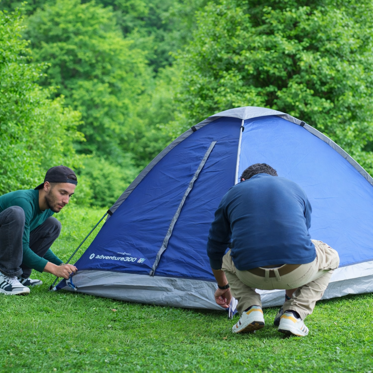 2-Person Camping Tent | Water Resistant |UV Protection & Wind ready | ET1102