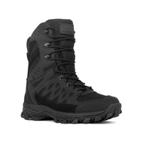 Men Waterproof High-Top Hiking Shoes with Cushioned Comfort | WH1108 - Black - OutdoorTravelGear.com