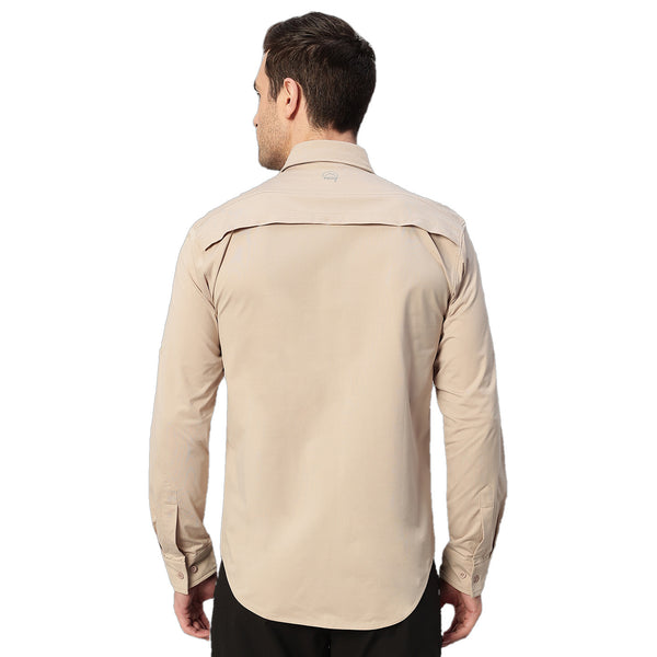 Men's TechFlex Cargo Shirt - Atmosphere - OutdoorTravelGear.com