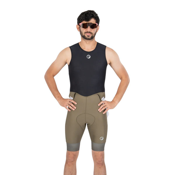 Unisex Cycling Baselayer | Mesh Cooling - Black - OutdoorTravelGear.com