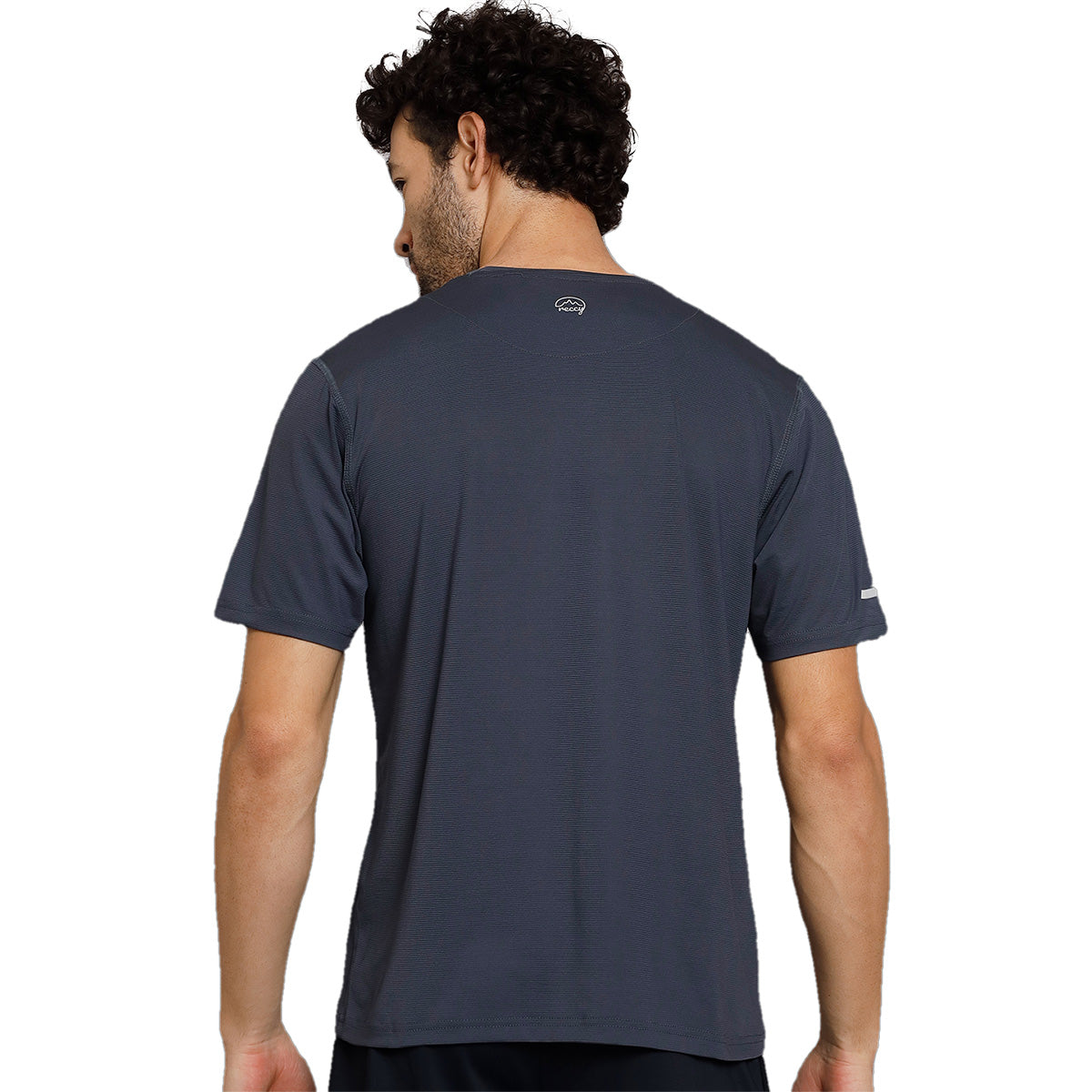 Men's Ultralight Athletic Half Sleeves T-Shirt - Metallic Gray - OutdoorTravelGear.com