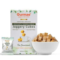 Gurmae Instant Tea Sweetener - Organic Sugarcane Jaggery Cubes