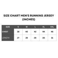 Mens BeVisible Running Jersey - Half Sleeves - Neon Green 3