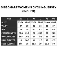 Womens BeVisible Cycling Jersey - Full Sleeves - Bright Yellow 4