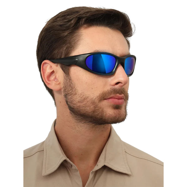 SummitShield Sunglasses - Unisex - Blue Revo - OutdoorTravelGear.com
