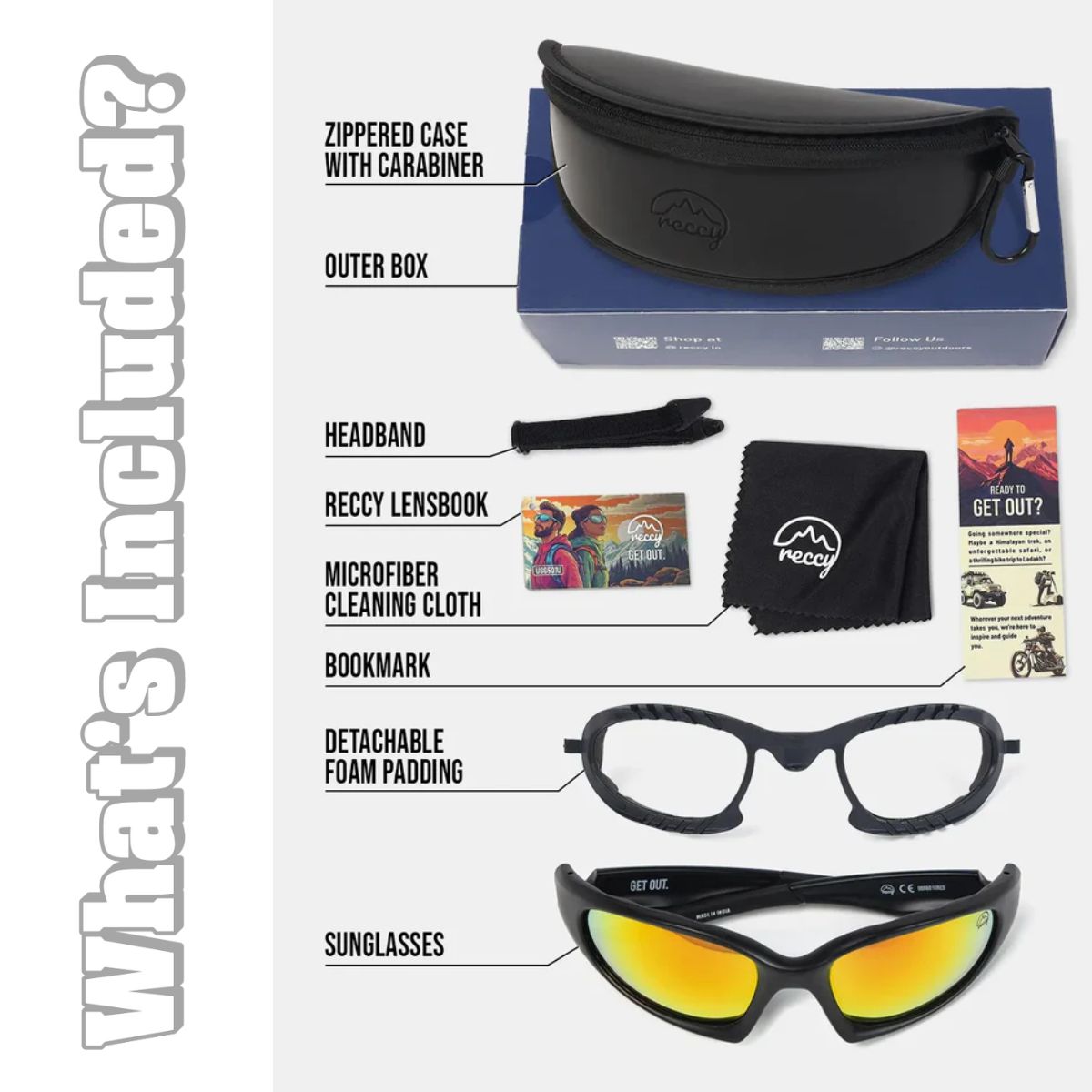 SummitShield Sunglasses - Unisex - Red Revo - OutdoorTravelGear.com