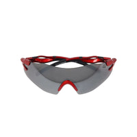TrailGlide Sunglasses - Unisex - Smoke Revo + Red Frame - OutdoorTravelGear.com