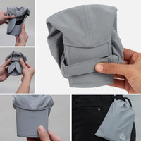 TrailTuck Cap - Unisex - Foggy Grey - OutdoorTravelGear.com