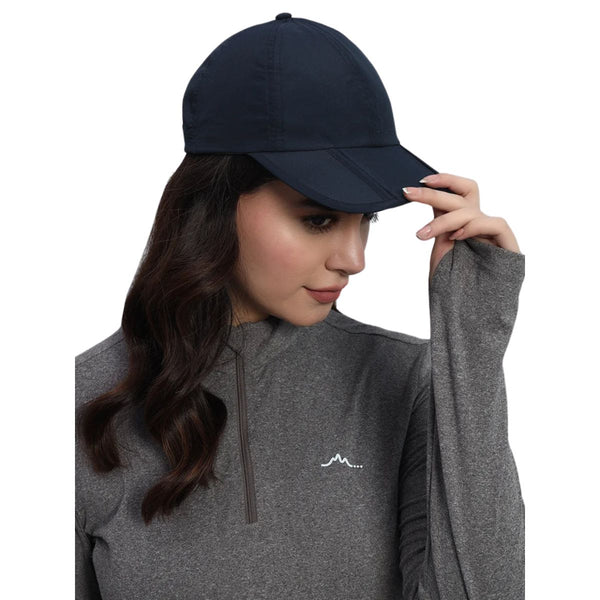 TrailTuck Cap - Unisex - Navy - OutdoorTravelGear.com