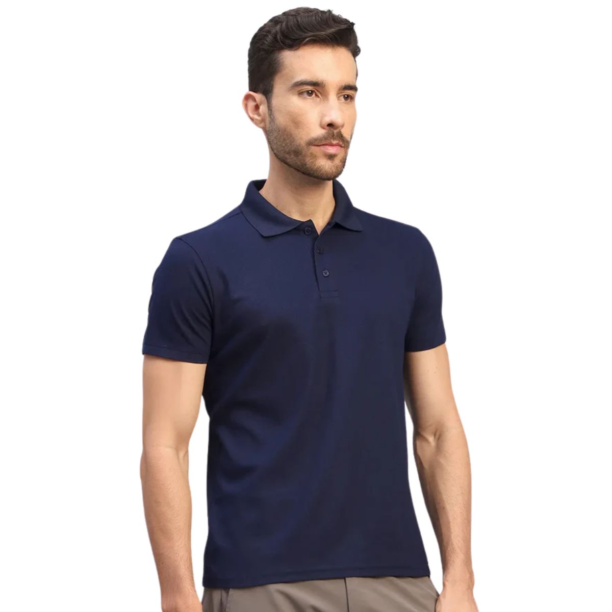 Men's Polo T-Shirt - Navy Blue