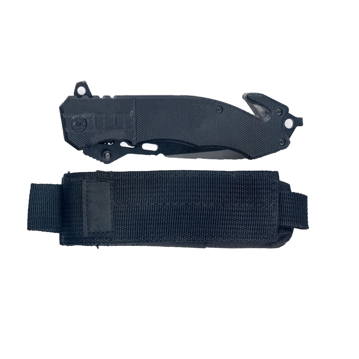 Wolf - Serrated Tanto Folding Blade Knife - OutdoorTravelGear.com