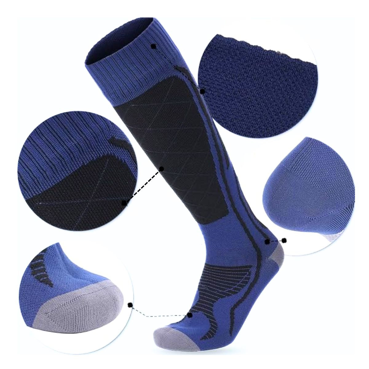 Waterproof Breathable Knee High Socks - X310 - Unisex