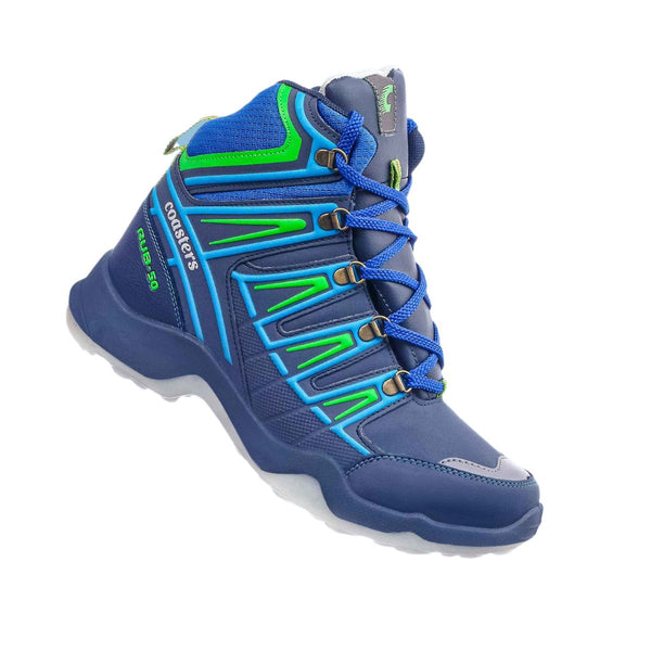 CTR High Ankle Trekking and Hiking Shoes - Rub-50 - Blue 1