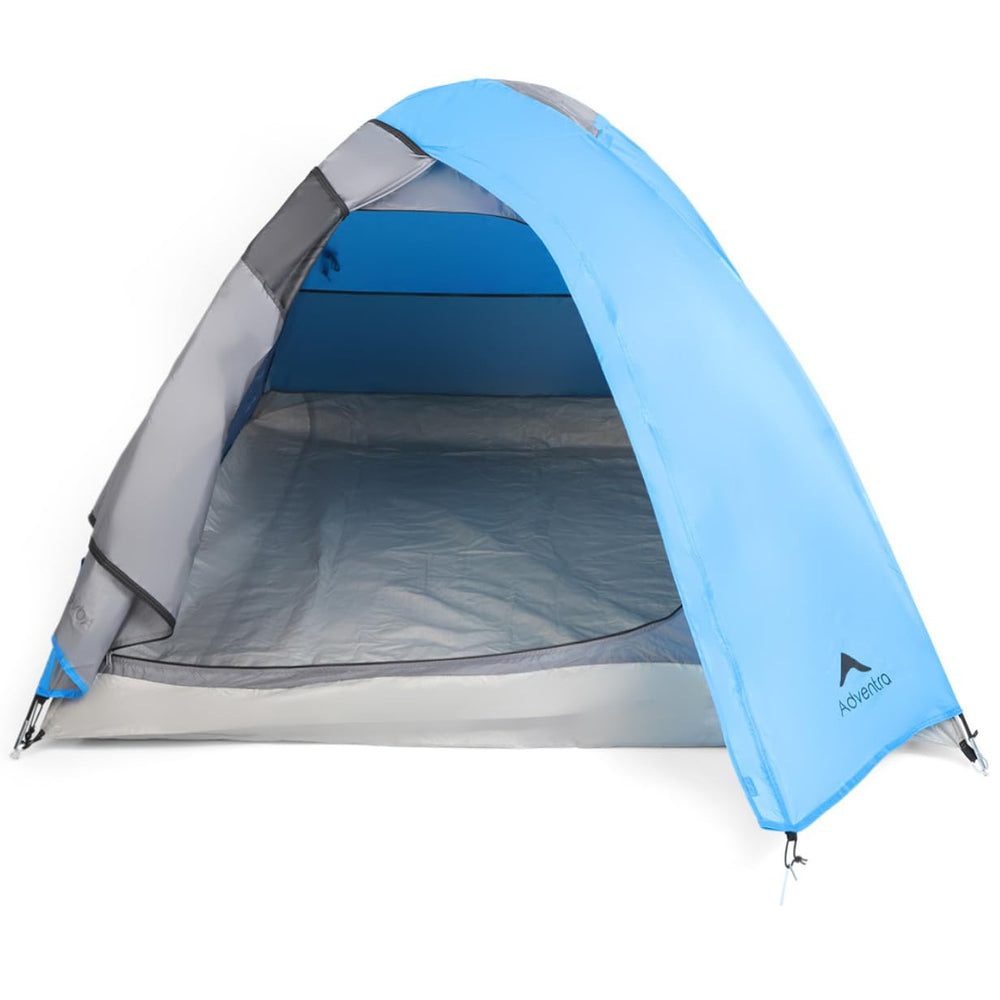 3-Person Camping Tent | UV Protection & Waterproof Flysheet | ET1100 - Aqua Blue 1 3-Person Camping Tent | UV Protection & Waterproof Flysheet | ET1100 - Aqua Blue