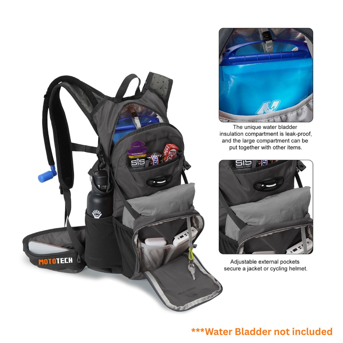 Stealth Pro Hydration Backpack - 15 Litres