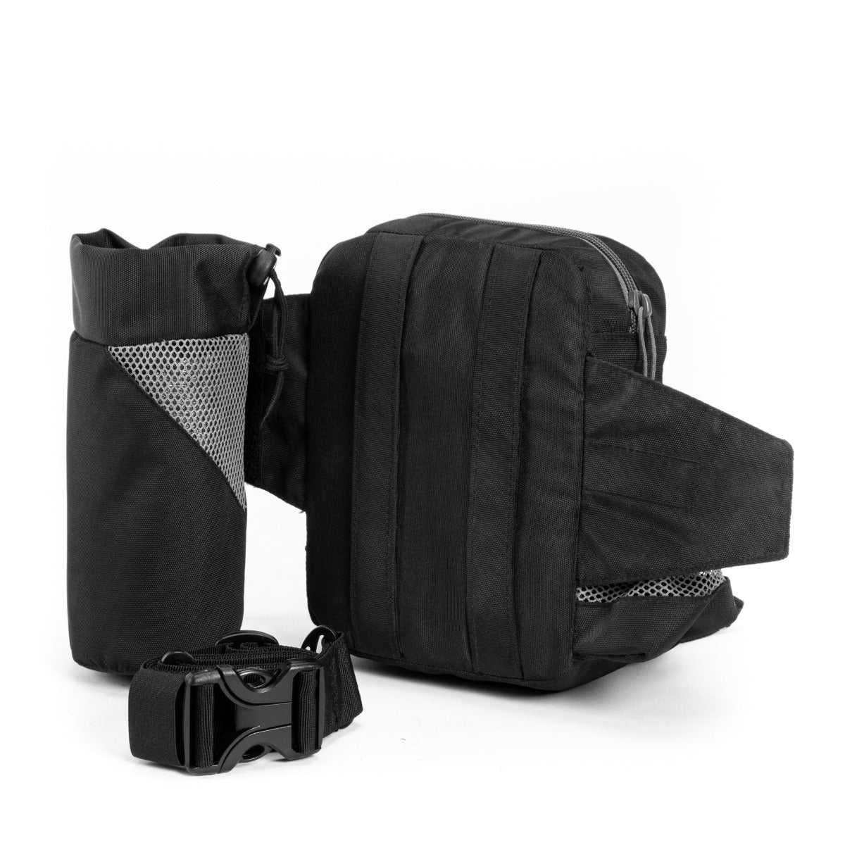 Multi Utility Waist Pack cum Sling Bag with Detachable Bottle Holder 7