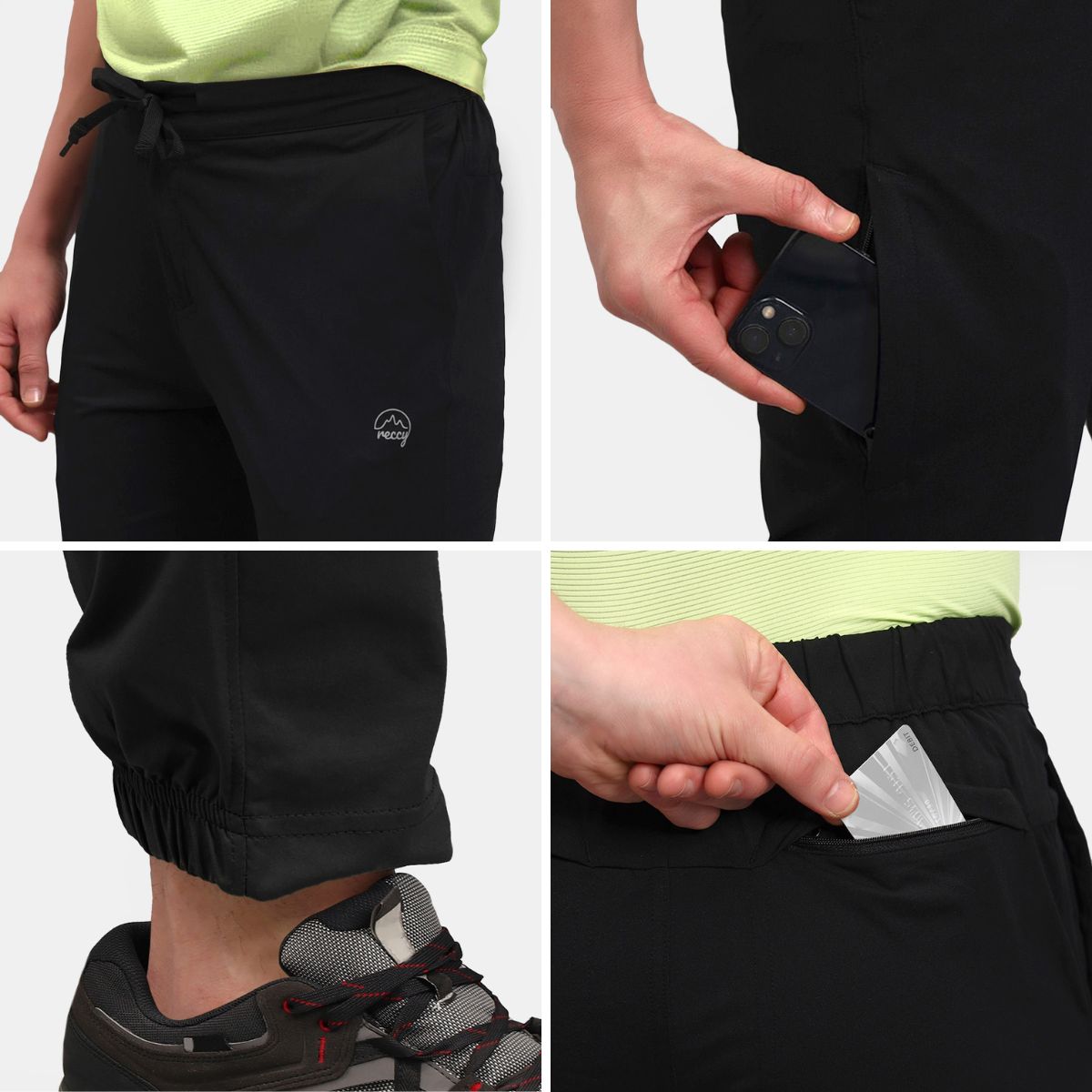 Men's TechFlex Joggers - Midnight Black