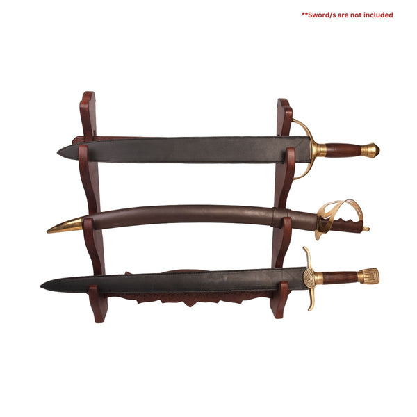 Wall Hung 3-Tier Sword Stand - AH001 - OutdoorTravelGear.com