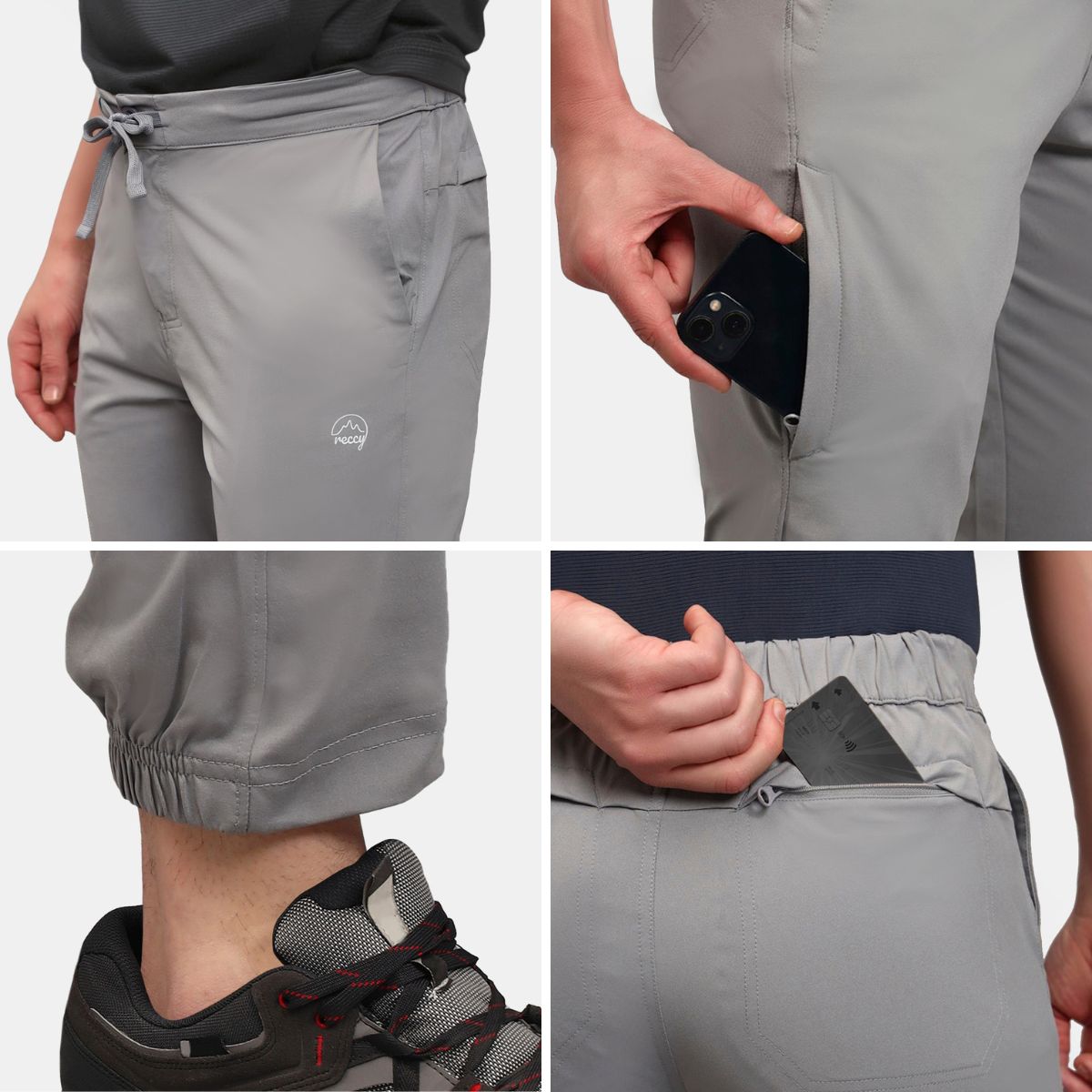 Men's TechFlex Joggers - Light Grey
