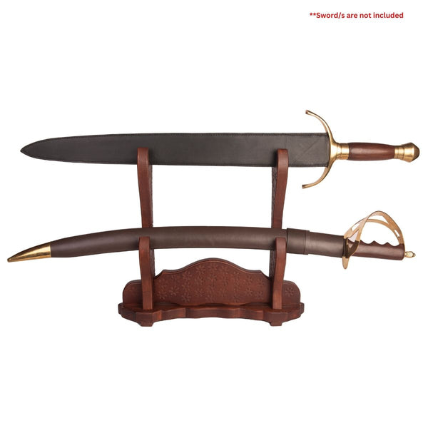 Platform 2-Tier Sword Stand - AH003 - OutdoorTravelGear.com