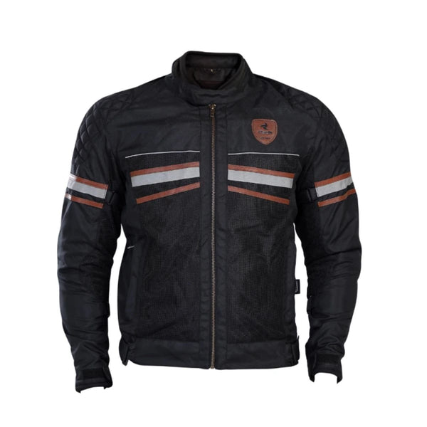 Vintago Jacket with Armours - Brown - OutdoorTravelGear.com