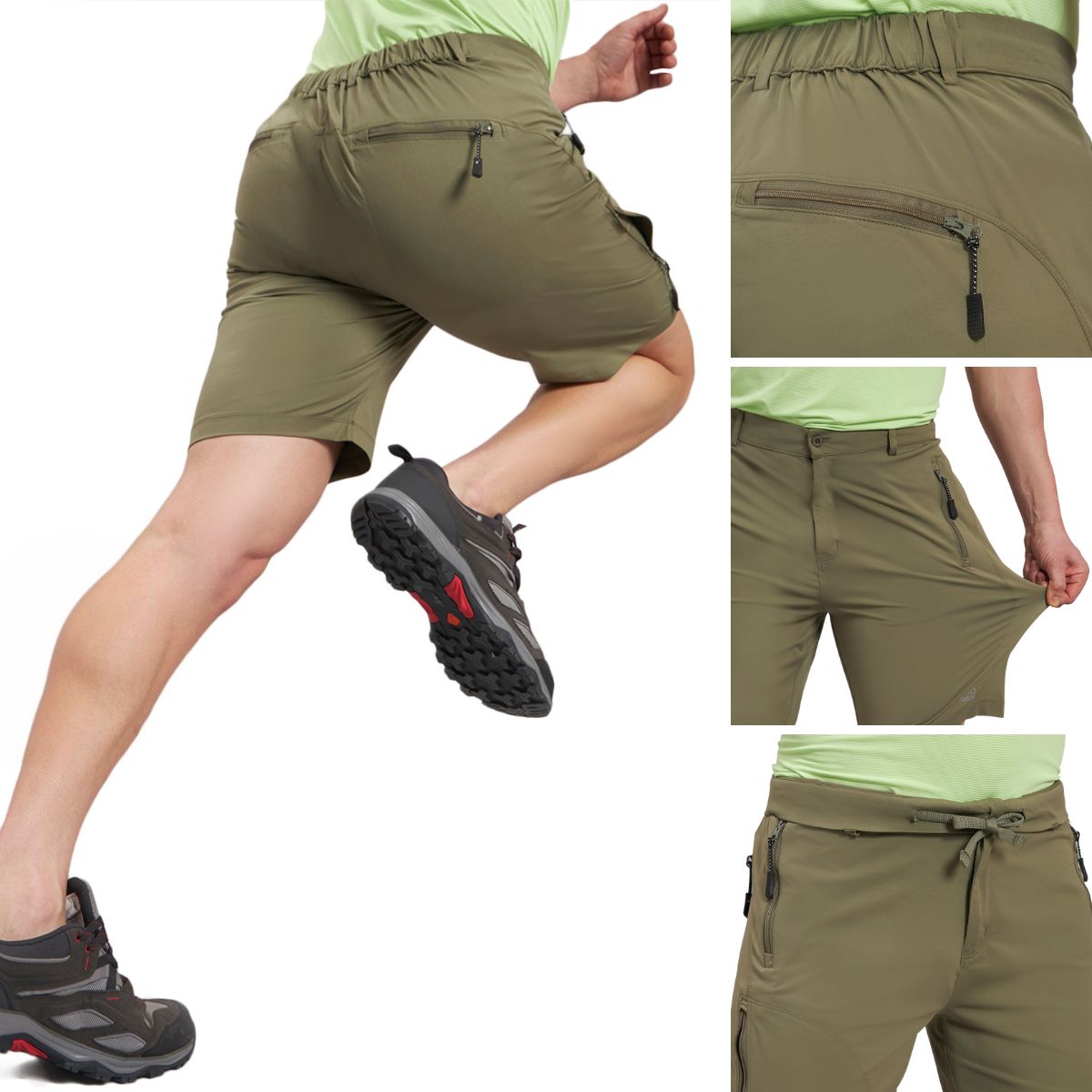 Men's TechFlex Shorts - Trail Green