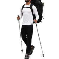 Men's Ultralight Active Long Sleeves T-Shirt - White - OutdoorTravelGear.com