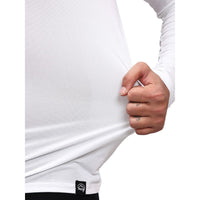 Men's Ultralight Active Long Sleeves T-Shirt - White - OutdoorTravelGear.com