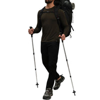 Men's Ultralight Active Long Sleeves T-Shirt - Olive - OutdoorTravelGear.com