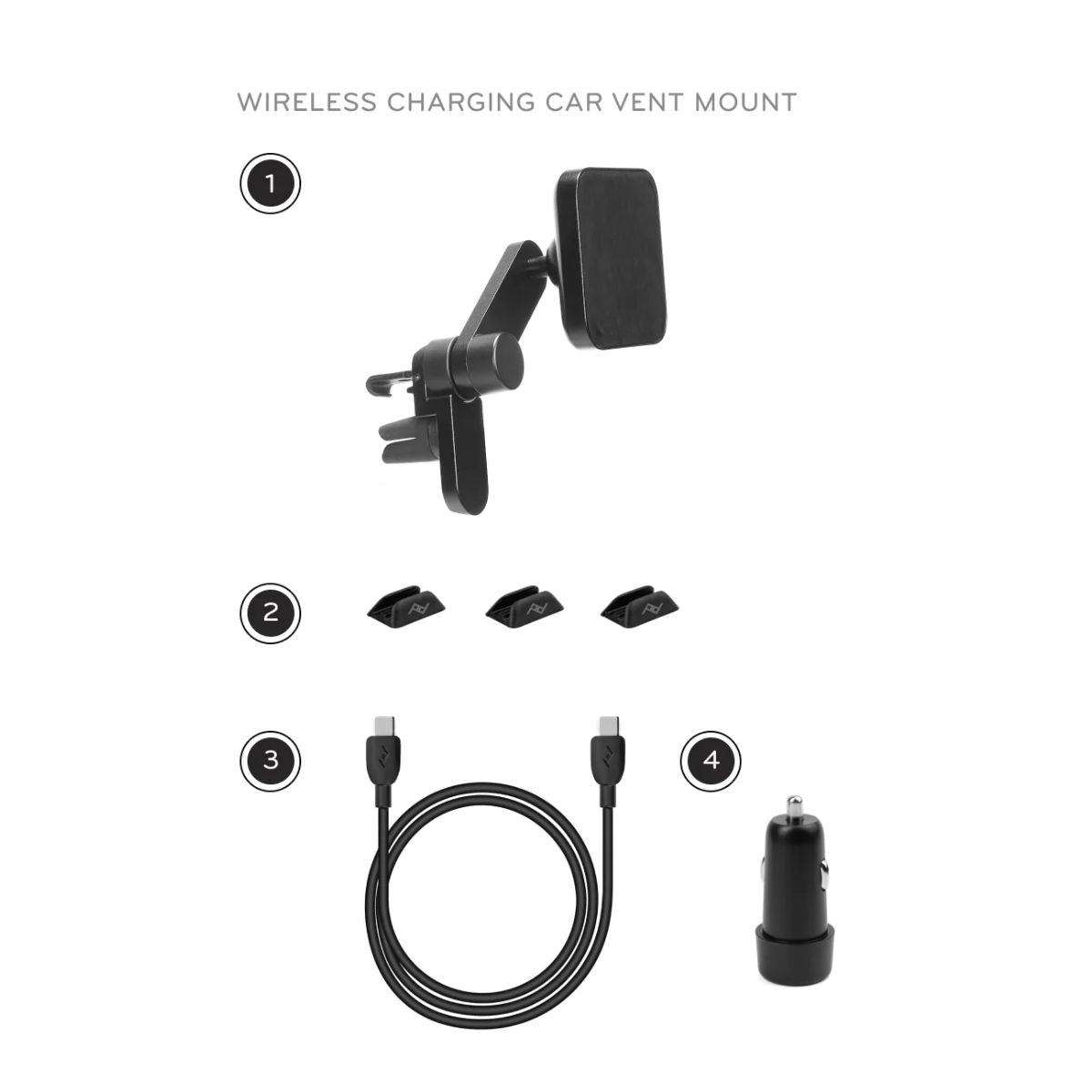  Car Vent Mount - Wireless Charging Model 7