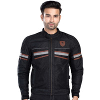 Vintago Jacket with Armours - Brown - OutdoorTravelGear.com
