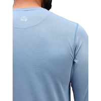 Men's Ultralight Active Long Sleeves T-Shirt - Dusk Blue - OutdoorTravelGear.com