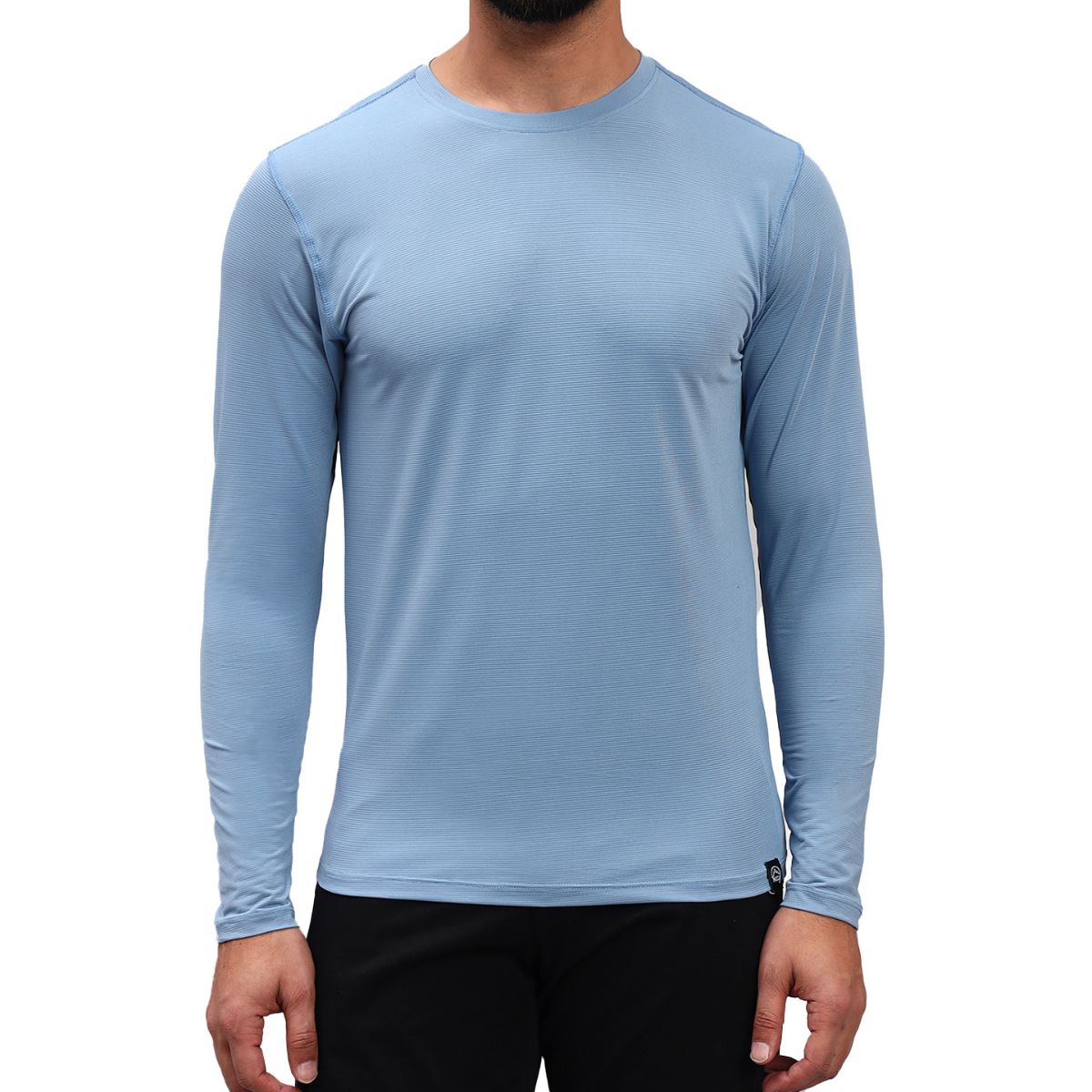 Men's Ultralight Active Long Sleeves T-Shirt - Dusk Blue - OutdoorTravelGear.com
