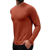 Men's Ultralight Active Long Sleeves T-Shirt - Sunset - OutdoorTravelGear.com